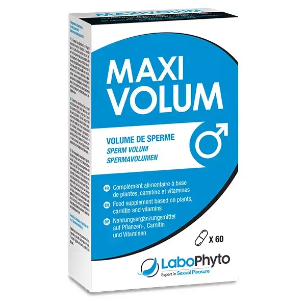 Labophyto MAXIVOLUM ESPERMA - tratamento para aumento do volume espermático - 60 cápsulas