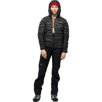Norrøna Falketind down750 Hood Daunenjacke Caviar Damen