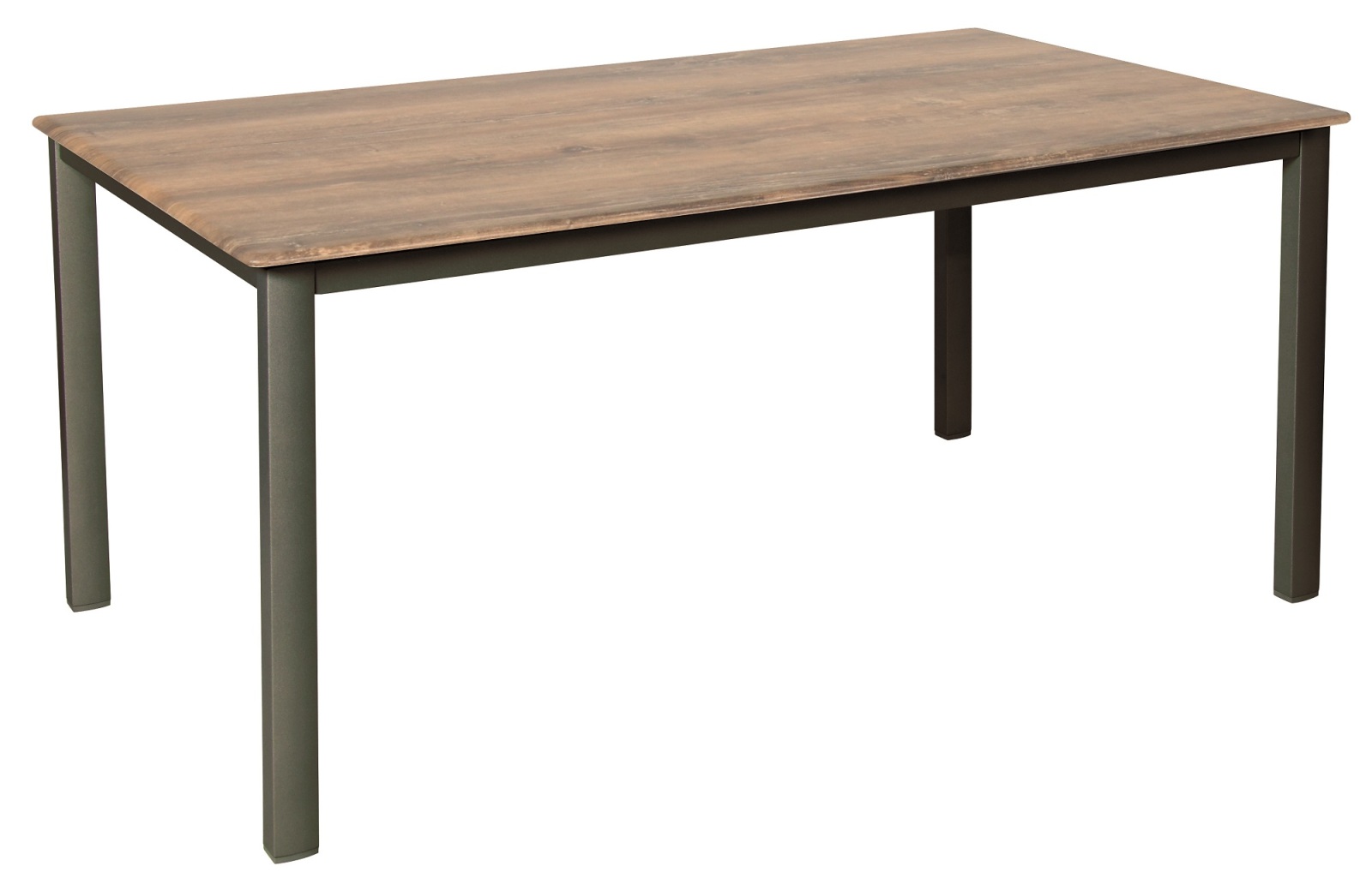 5-teiliges Gartenmöbel-Set - teak-anthrazit - Akazie massiv - 160x90 cm