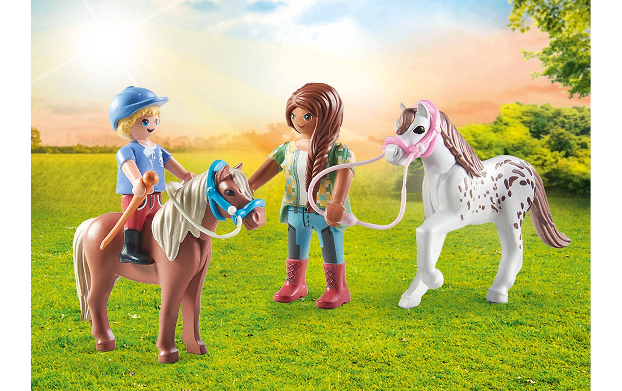 Horses of Waterfall Reitstall 71494Detailreiches Pferde-Spielset