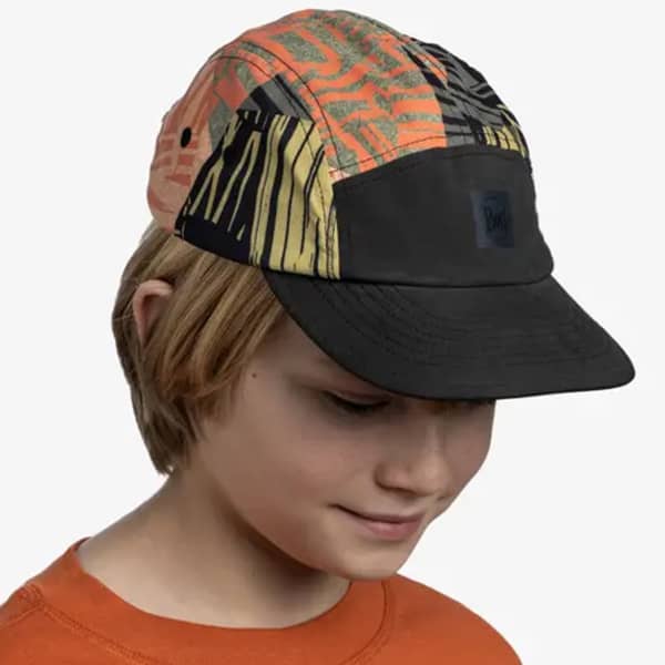 Casquette trail BUFF 5 PANEL GO CAP JR NORU BLACK