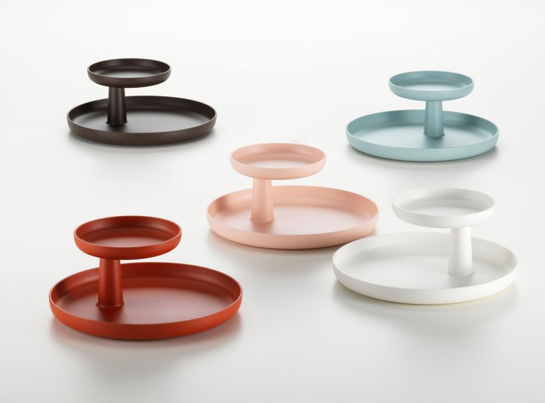 Vitra Rotary Tray dienblad etagere white