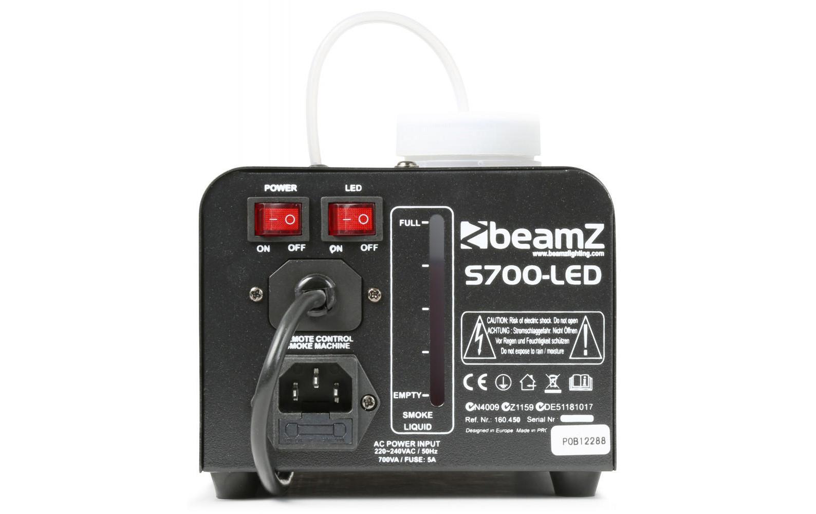 Nebelmaschine S700-LED IceNebelmaschine mit Eis-Effekt