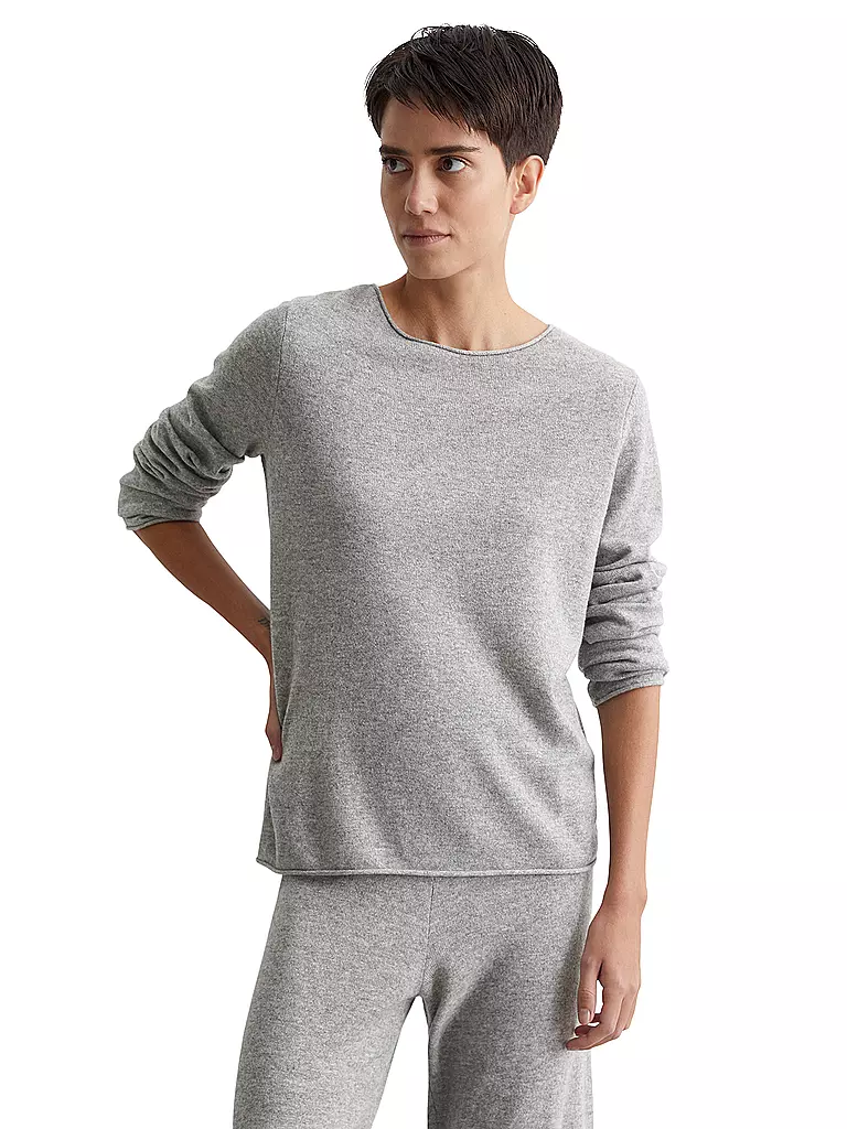 MARC O'POLO Kaschmirpullover  grau