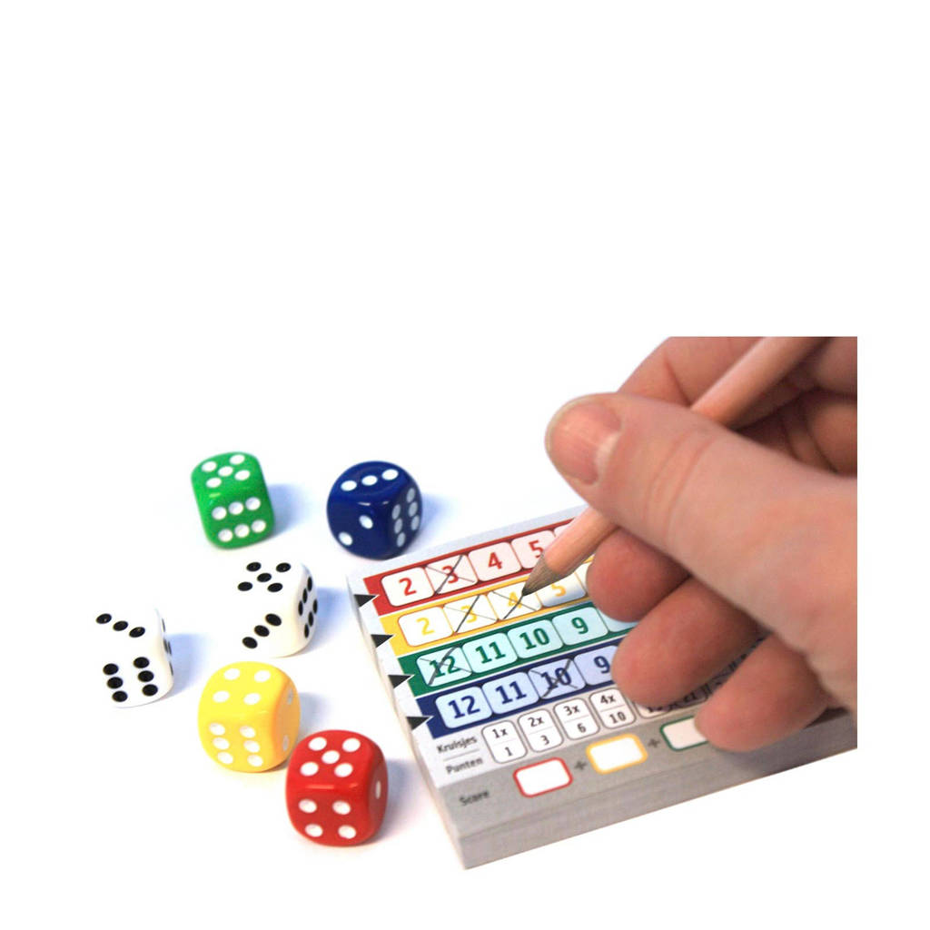 Leuke uitbreiding van het standaard spel!qwixx score blocks uitbreidingsspel