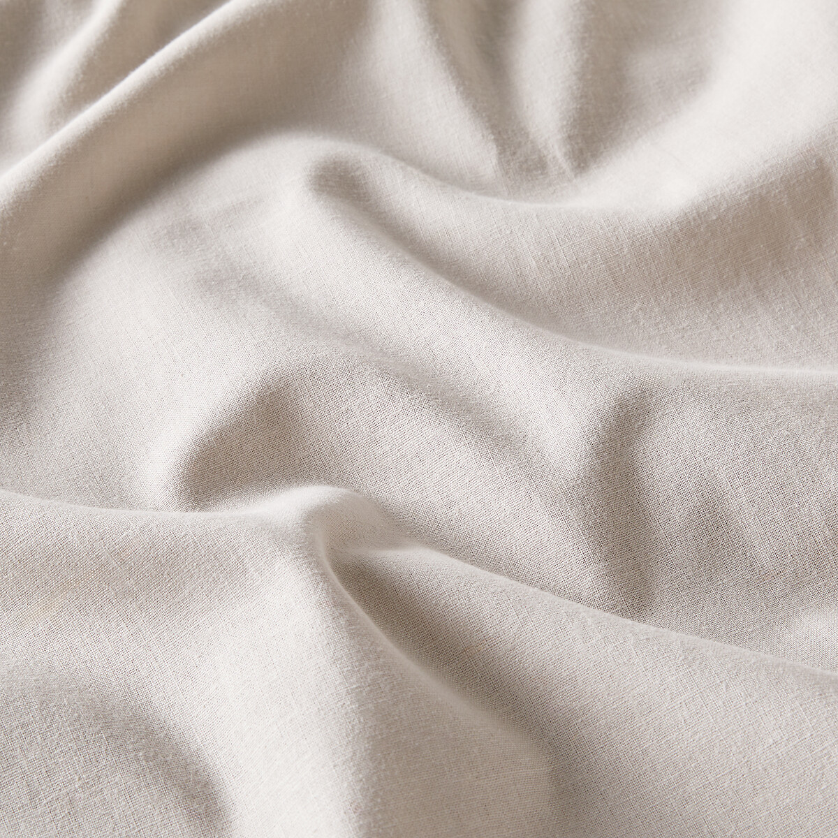 LA REDOUTE INTERIEURS<br>Cortina blackout em meio linho com laços ocultos, Lincot