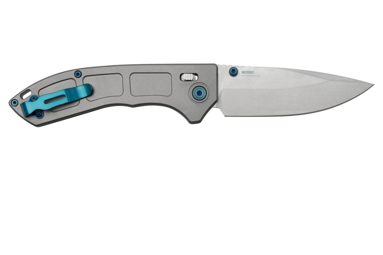 Benchmade Narrows 748 Titanium, Stonewashed M390, zakmes