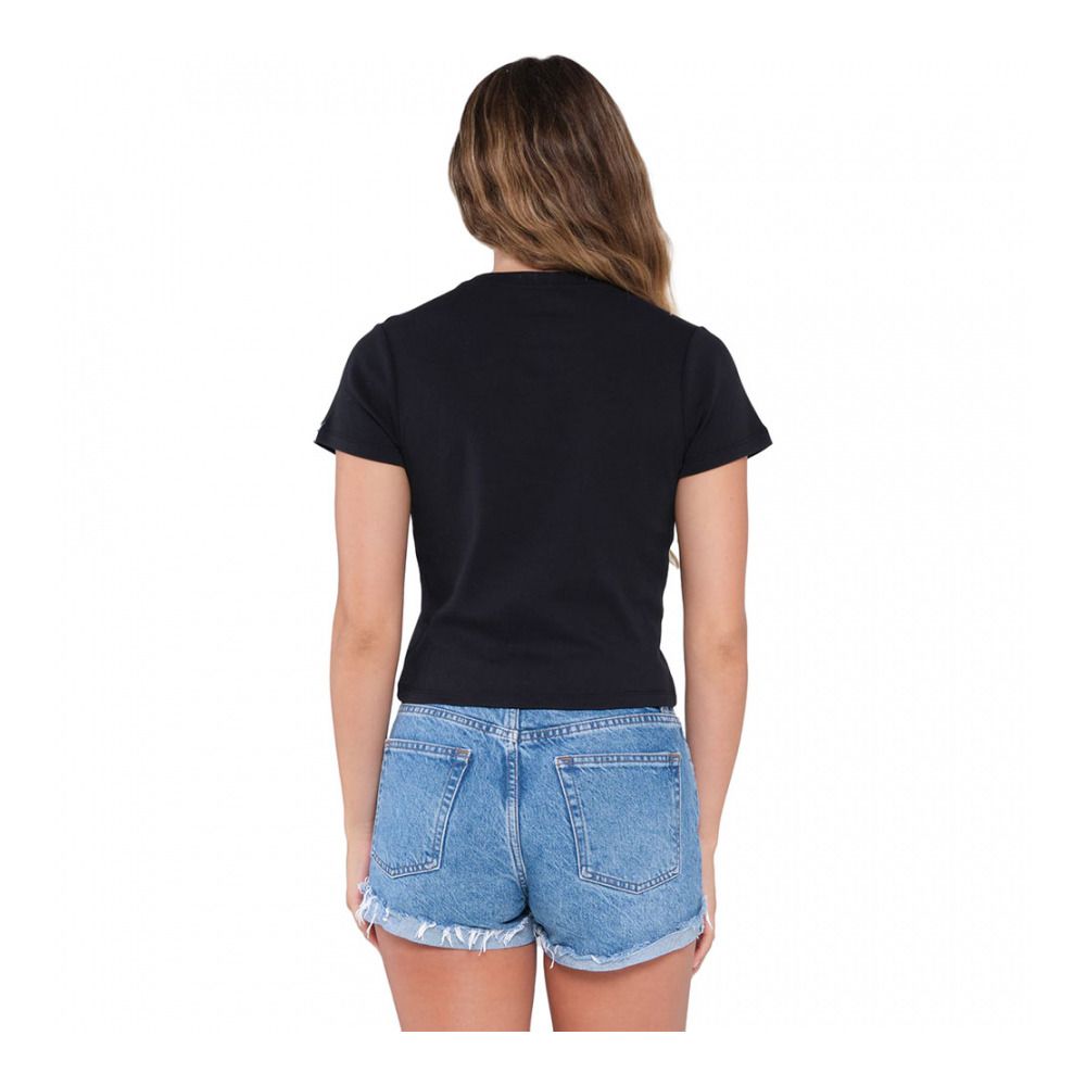 Salty Crew SUMMER VIBE BABY - Crop-top Femme black
