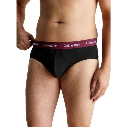Calvin Klein Jeans - HIP BRIEF 3PK B- BLACK Negro