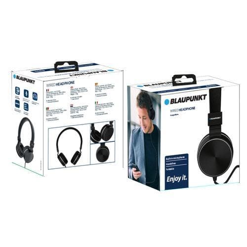 BLP 4570 Hovedtelefoner On-ear kablet Sort