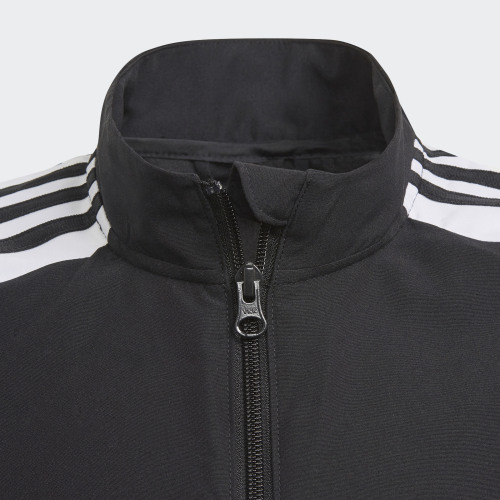 Veste Zippée A Bandes Enfant GK9552 Noir