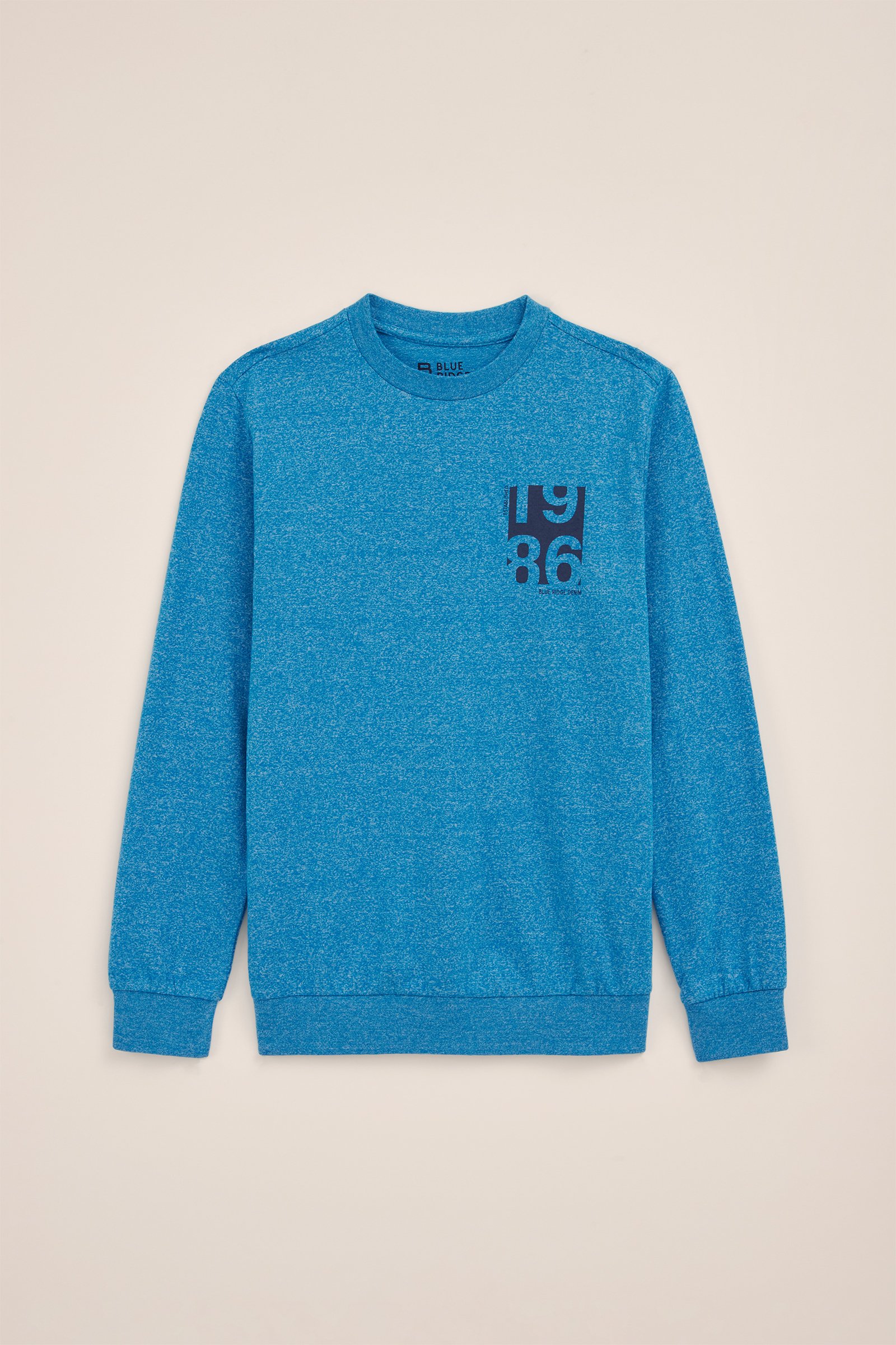 Jongens T-shirt met opdruk Blue Ridge Blauw