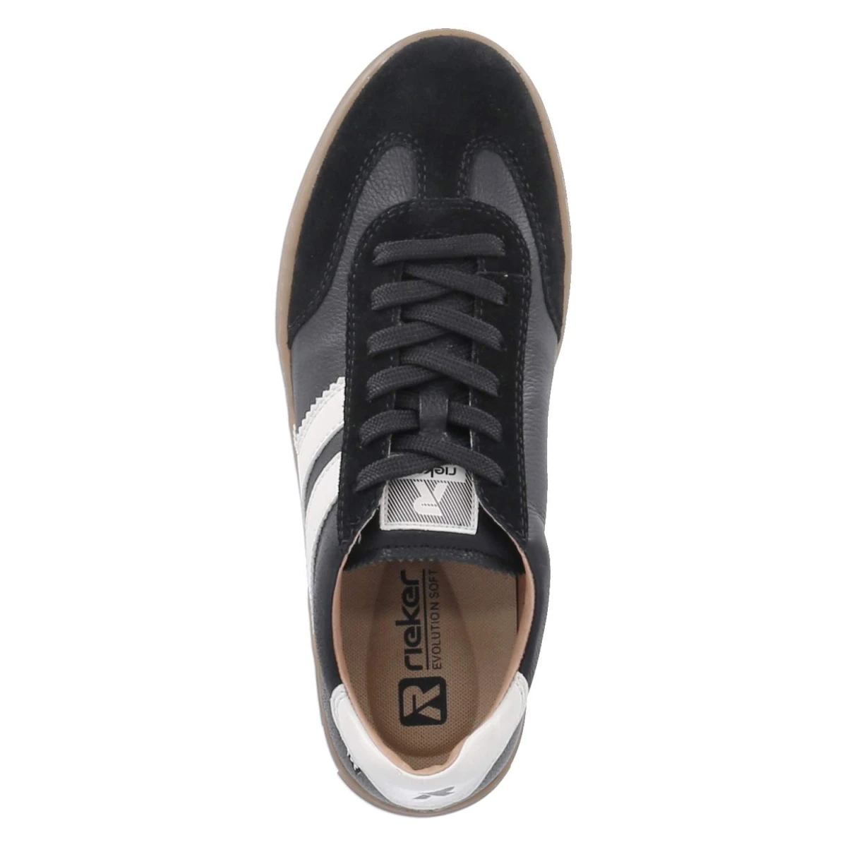 Rieker EvolutionLow Sneaker - schwarz kombi