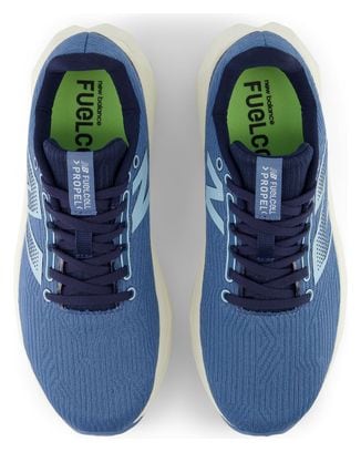 Chaussures Running New Balance FuelCell Propel v5 Bleu/Blanc Femme