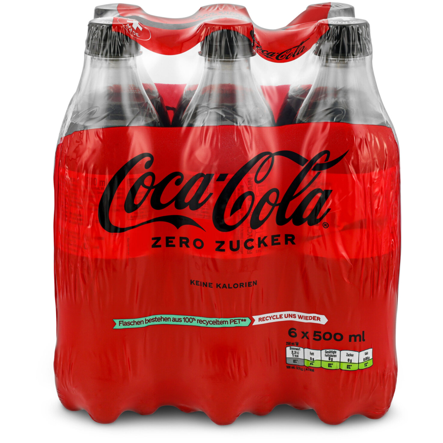 Coca-Cola Zero 6x50cl -300cl