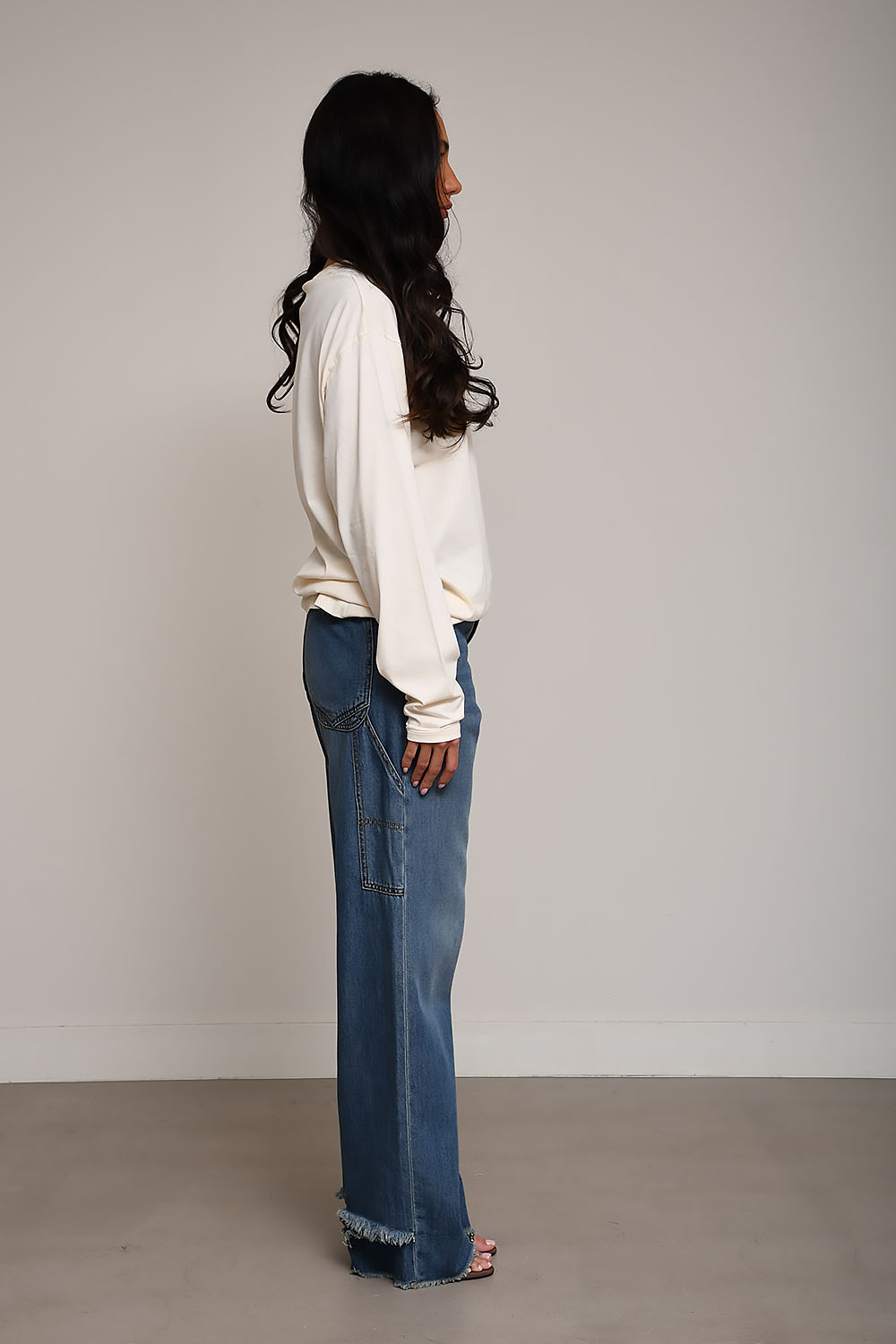 Lisa loose fit carpenter tencel denim jeans