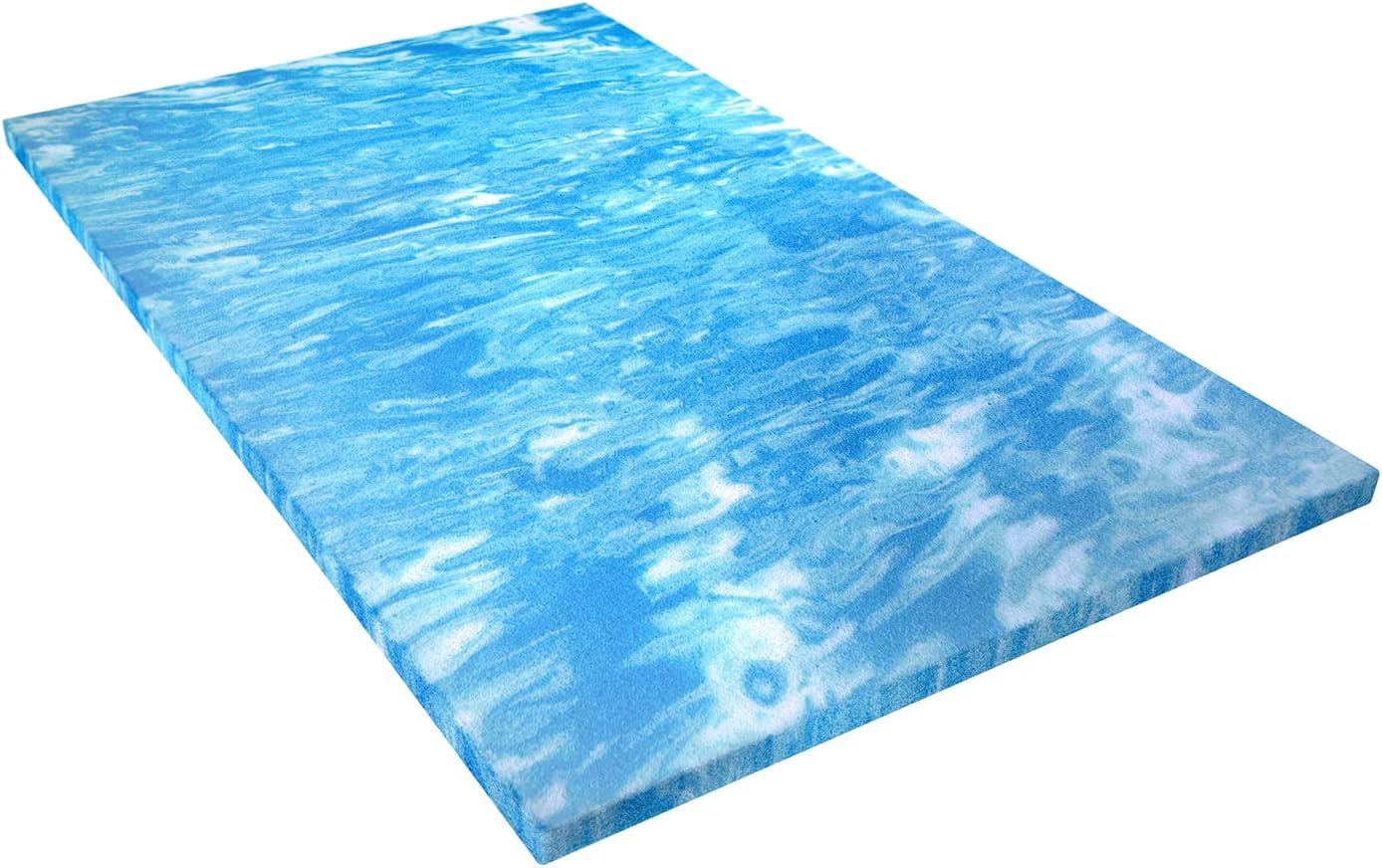 Mister Sandman Gel Topper 200x200 orthopädischer Topper aus Gelschaum für bequemes Liegen, weiche und atmungsaktive Matratzenauflage, Öko-Tex geprüft, Höhe ca 5 cm, Premium Doppeltuchbezug