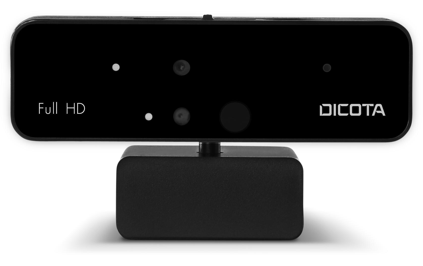Webcam PRO Face RecognitionFull HD Webcam mit integrierten optischen und Infrarot-Sensoren Windows Hello