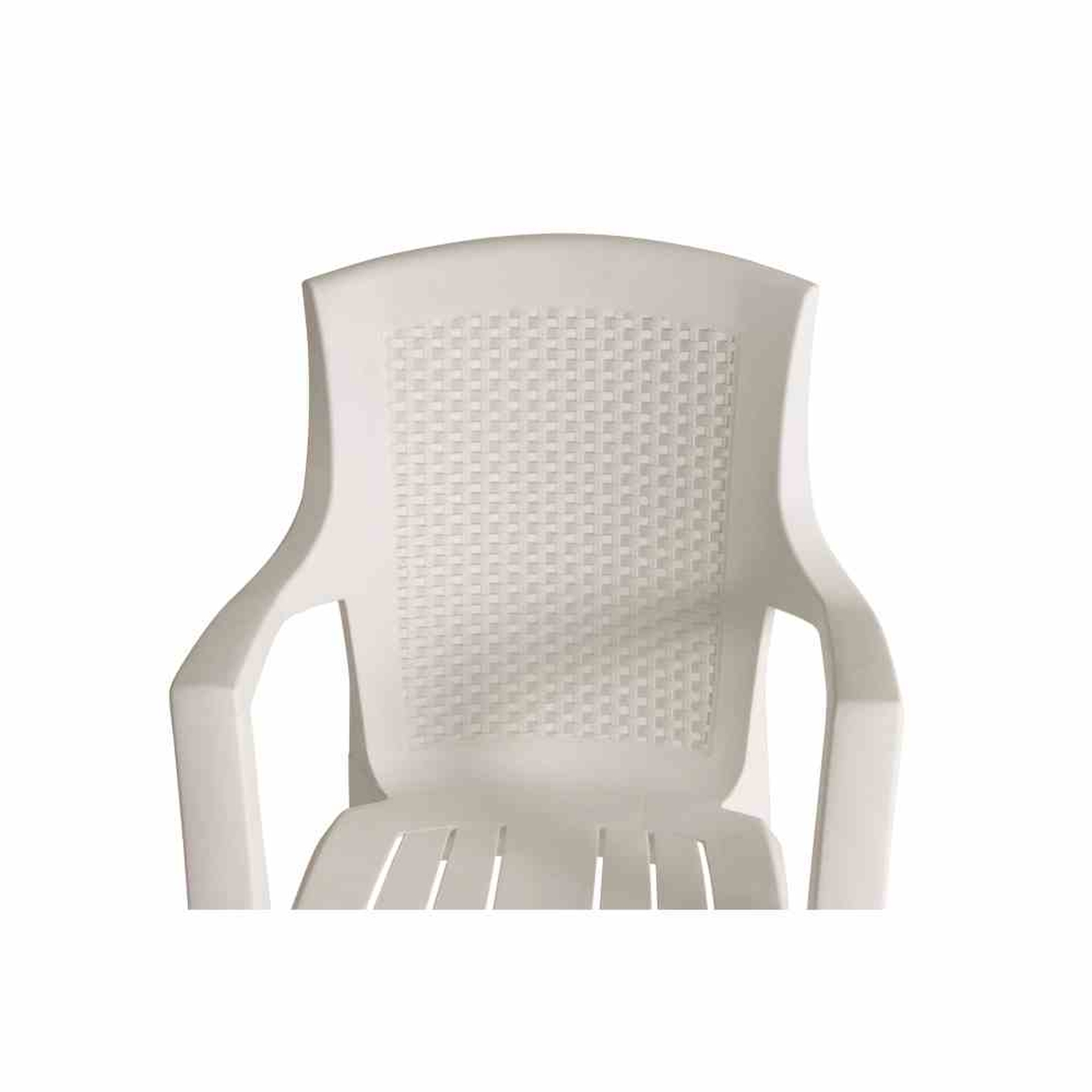Stapelsessel EDEN - weiß - 89 cm hoch