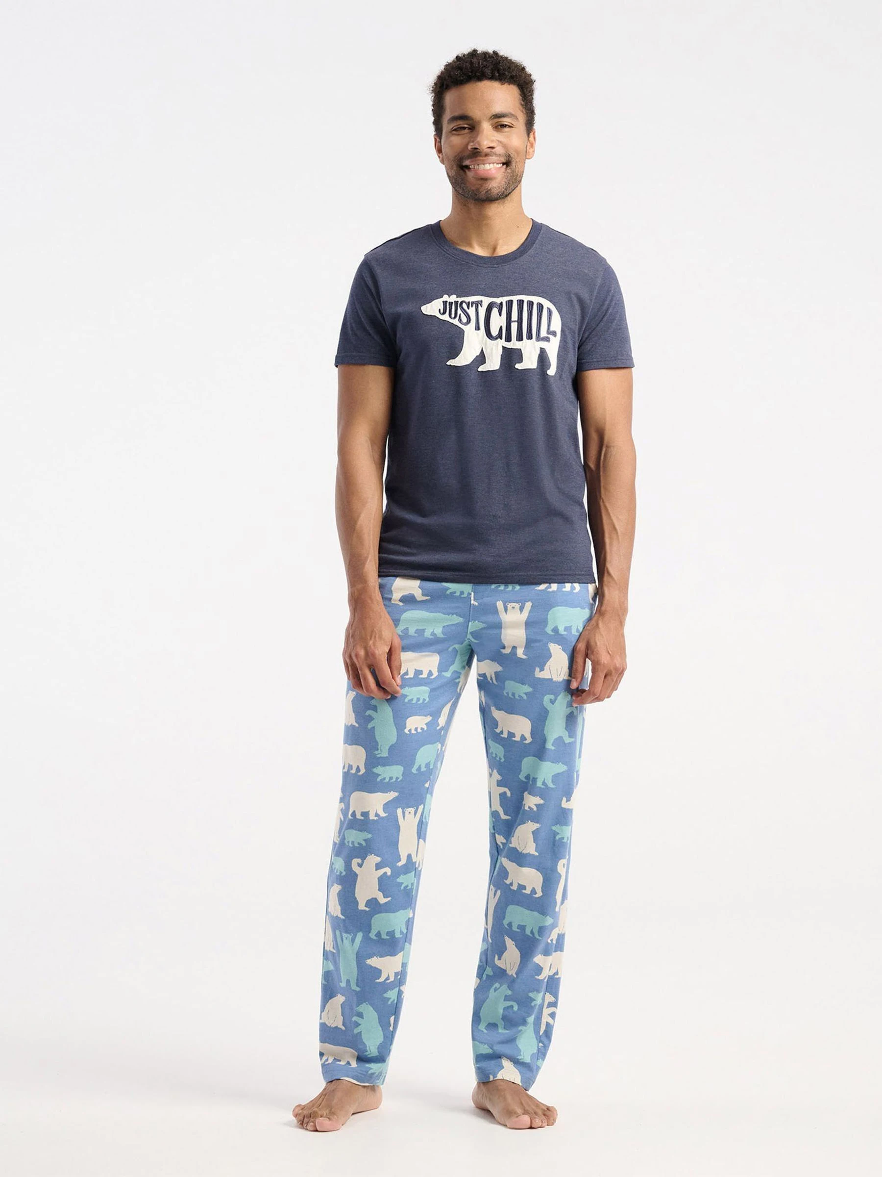 Hatley Blue Polar Bear Pyjama Bottoms