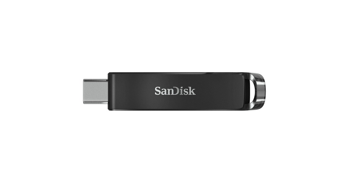 SanDiskUltra USB Type-C 128 GB usb-stick  (Zwart)