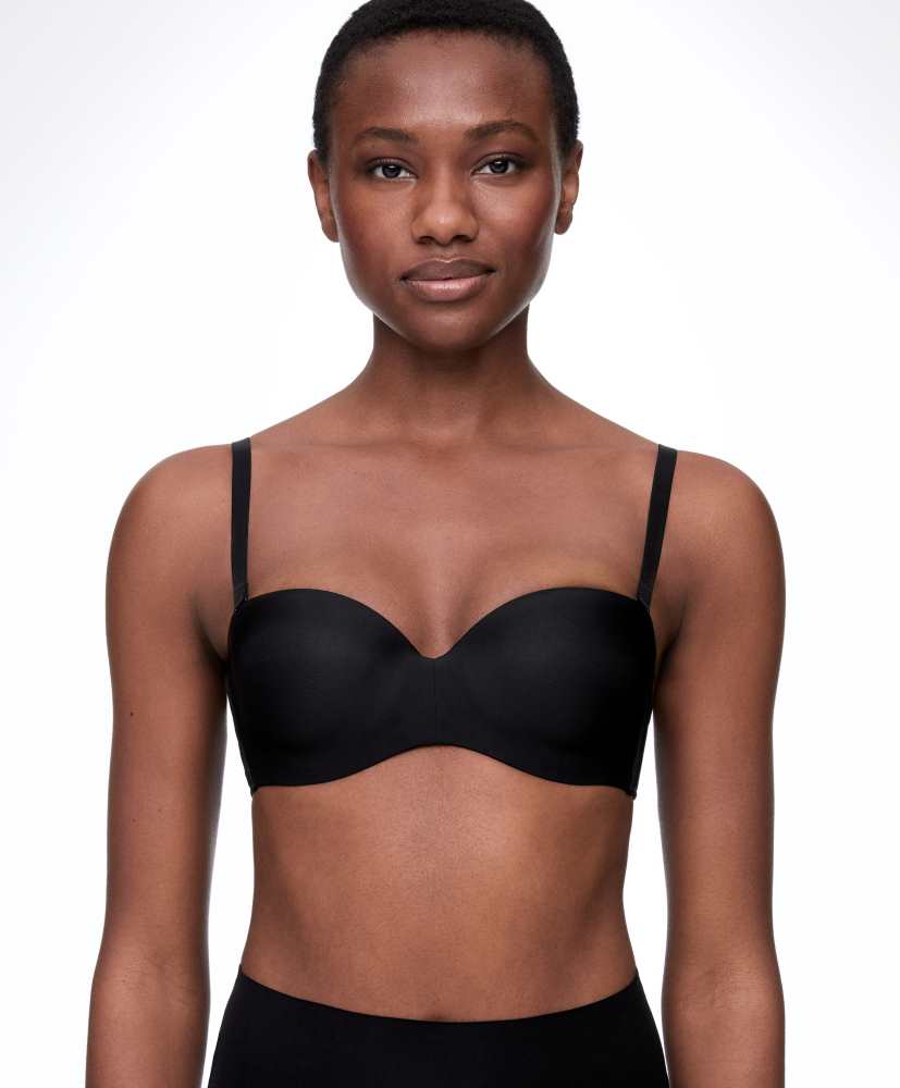 Sutiã push-up com alças removíveis, poliamida
