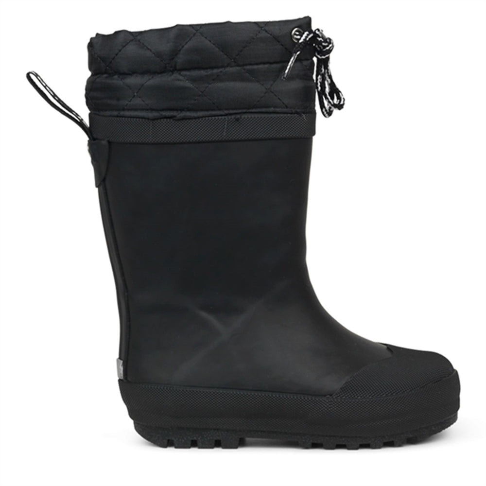 Termo Gummistøvle Black - Angulus → Luksusbaby.dk