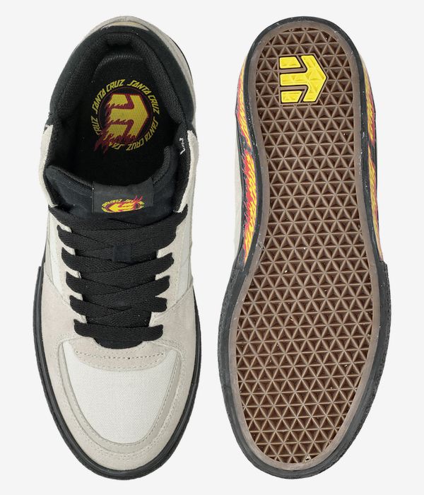 Etnies x Santa Cruz Screw Vulc Mid Schuh (white black)