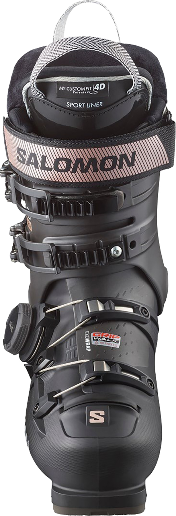 S/Pro Supra BOA 95 GW Dame Black/Pink Gold Metallic