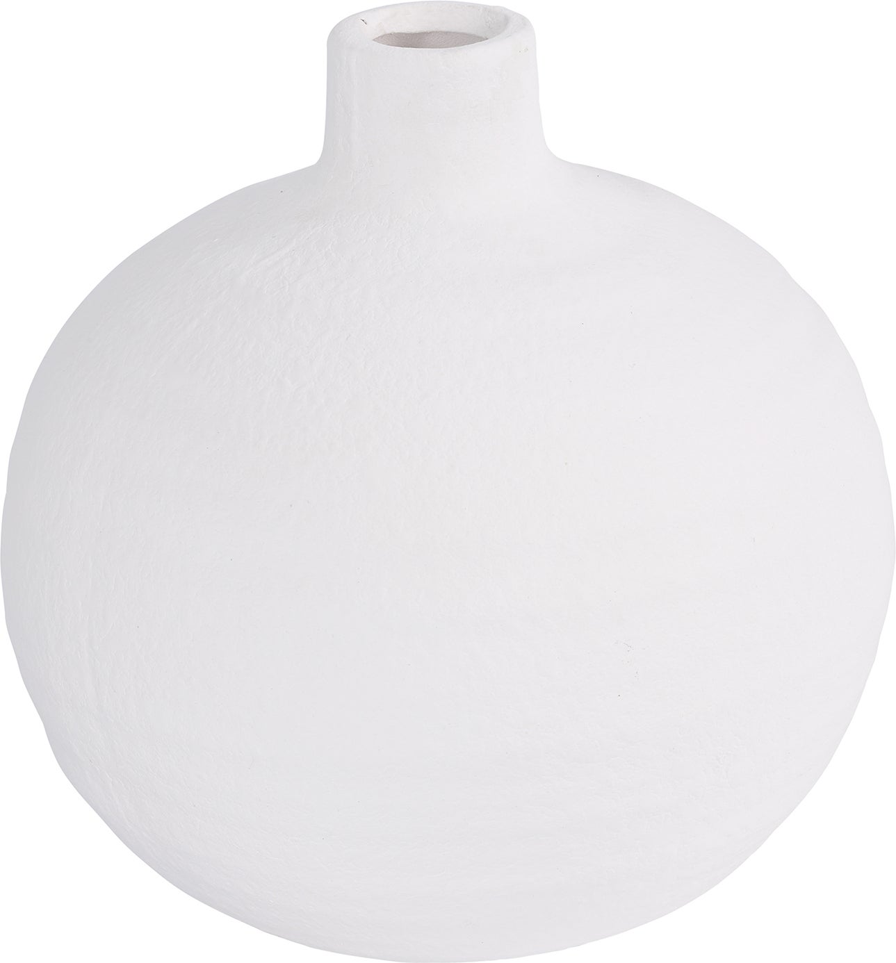 Countryfield vaas Thierry wit D 16,5 H 16,5 cm