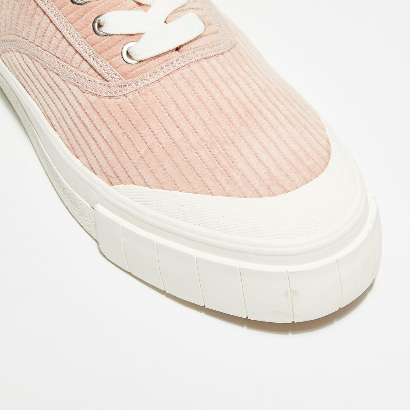 Good News Sneakers en Coton biologique Corduroy roses
