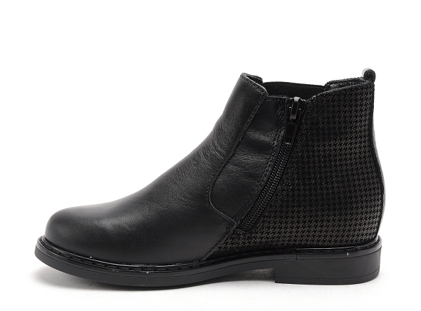 Bopy boots bottine enfant selisou noir