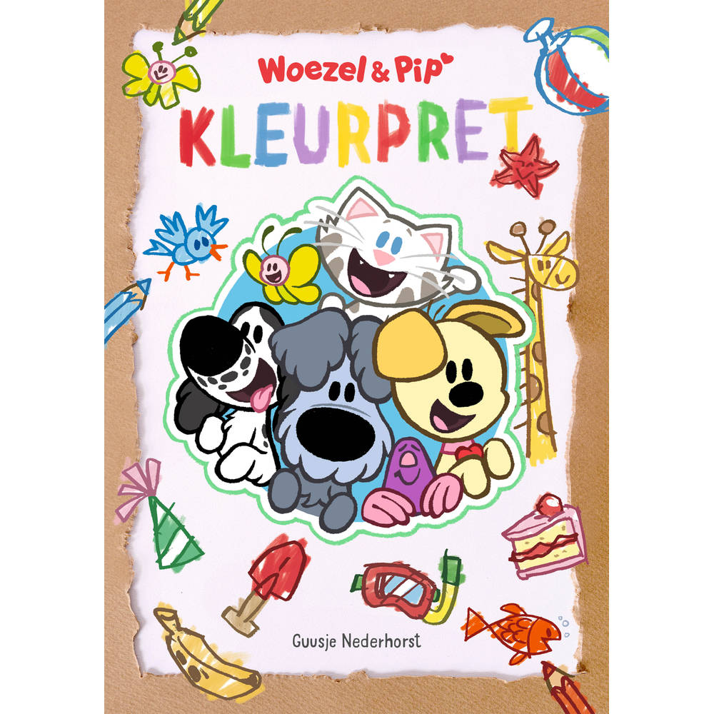 Woezel en Pip kleurpret