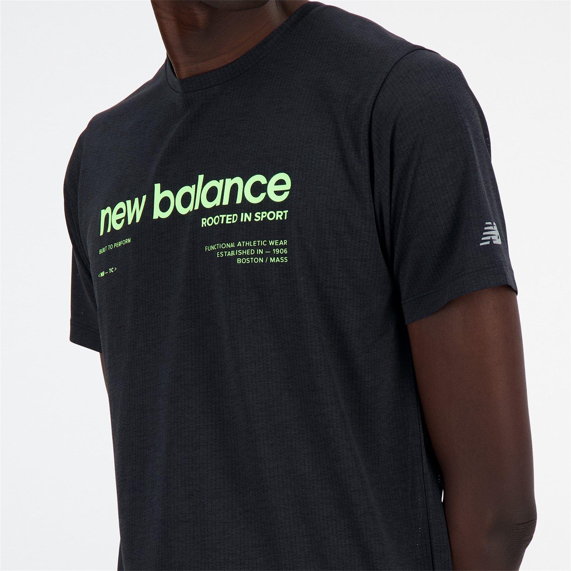 New Balance NB Athletics Graphic T Shirt Mens