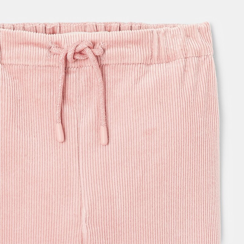 Pantalon en velours côtelé rose mixte Absorba Rose