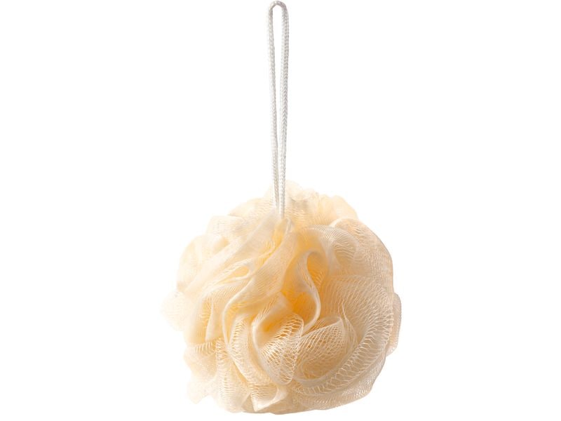 COCON Duschschwamm Creme, 3 Stück Badeschwamm
