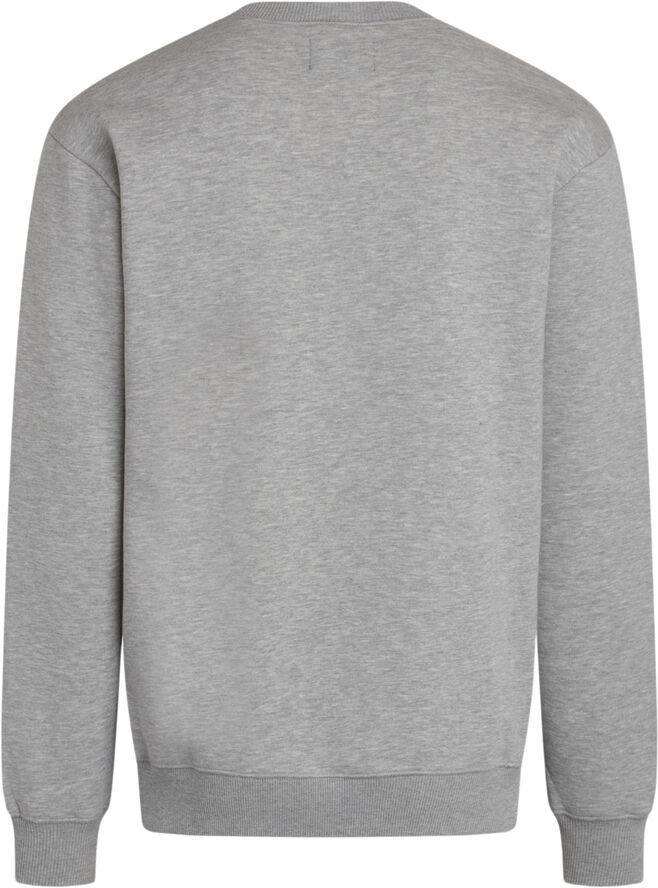 Mads Nørgaard - Copenhagen Standard Crew Logo Sweat Grå