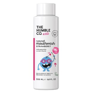 Humble Brush Natural Mouthwash Strawberry Kids 500ML