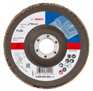 Bosch 2608603659 Lamellenschuurschijf X431 Standard for Metal 125mm K120