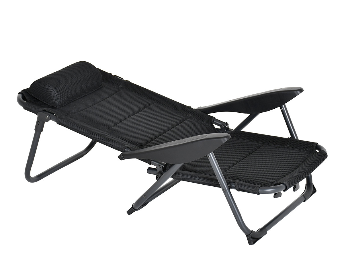 Obelink Beach 2D strandstoel - Black
