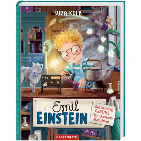 Coppenrath Verlag Emil Einstein (Bd.1) Die streng geheime Tier-Quassel-Maschine