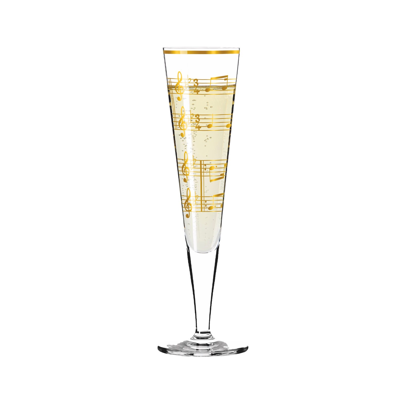 Ritzenhoff Champagnergläser Goldnacht 205 ml 2er Set