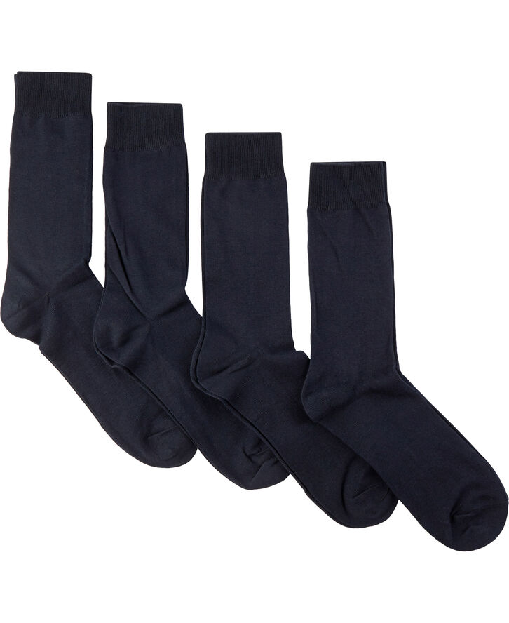 Topeco Topeco socks cotton 4P Navy