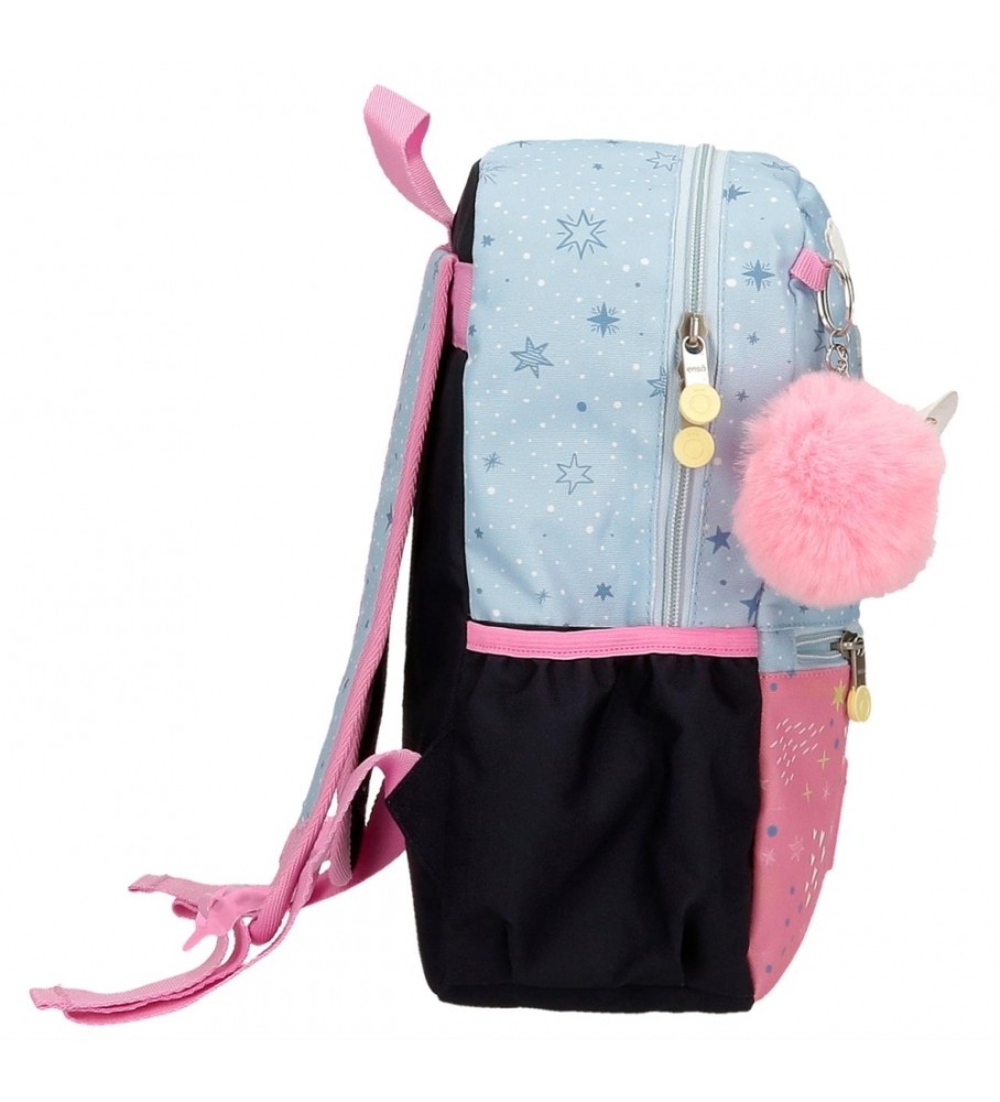 Mochila para Carrinho de Bebê Enso Dreams Come True 32cm Azul/Rosa