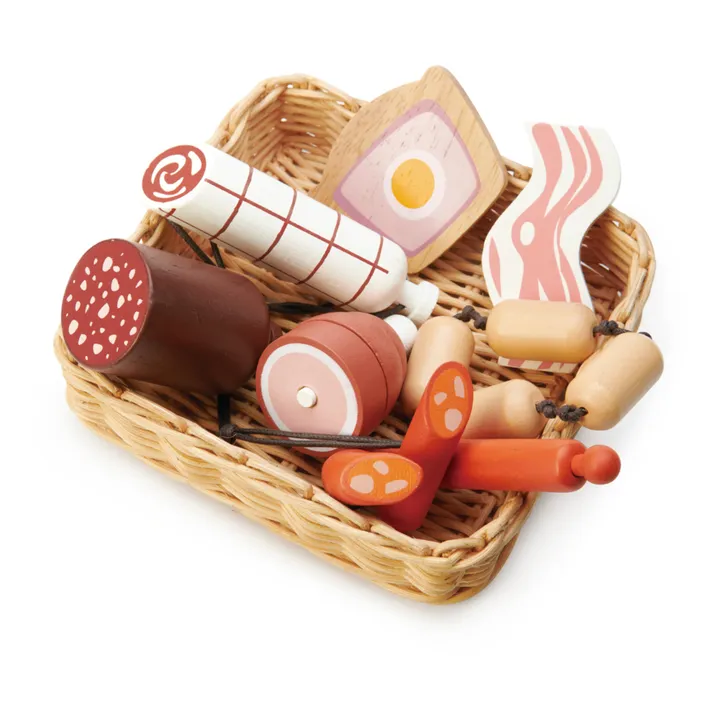 Tender Leaf Toys Le panier du marché Charcuterie
