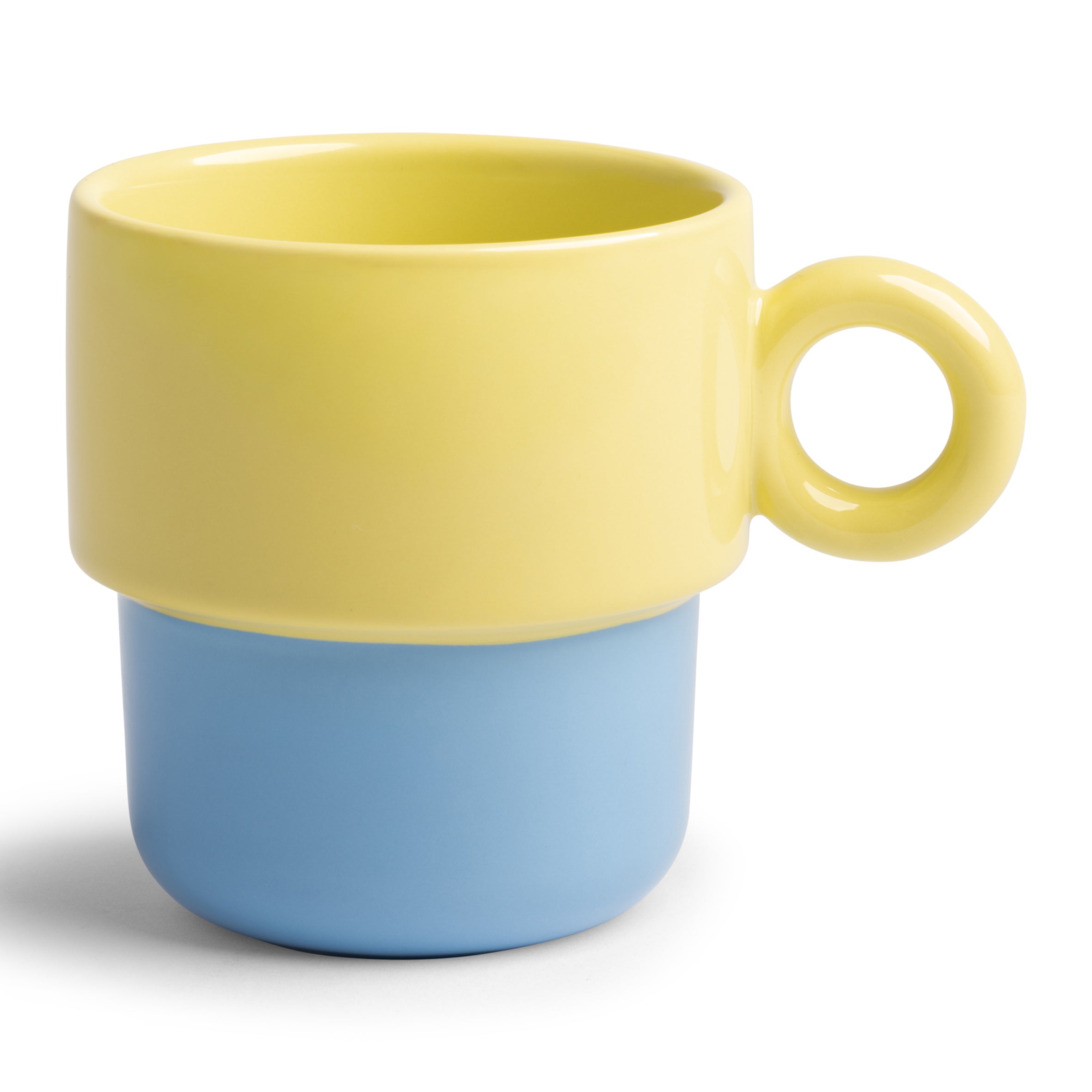 &k amsterdam Chiquito Mok Large - Set van 2 - Blauw