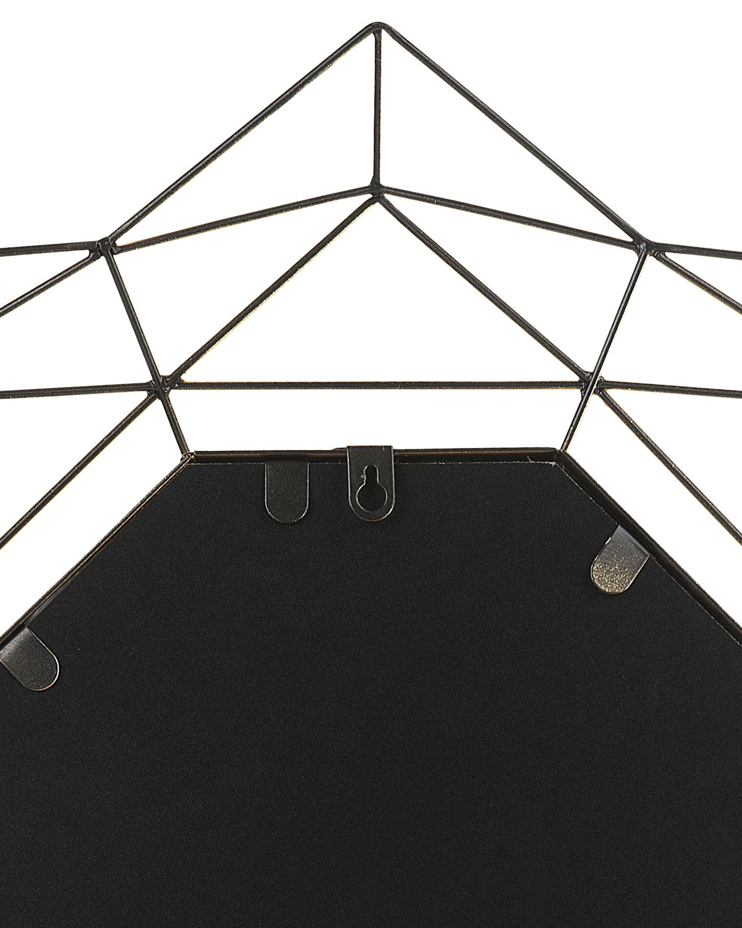 Wandspiegel HILLION 60 cm 60 cm Metaal Goud
