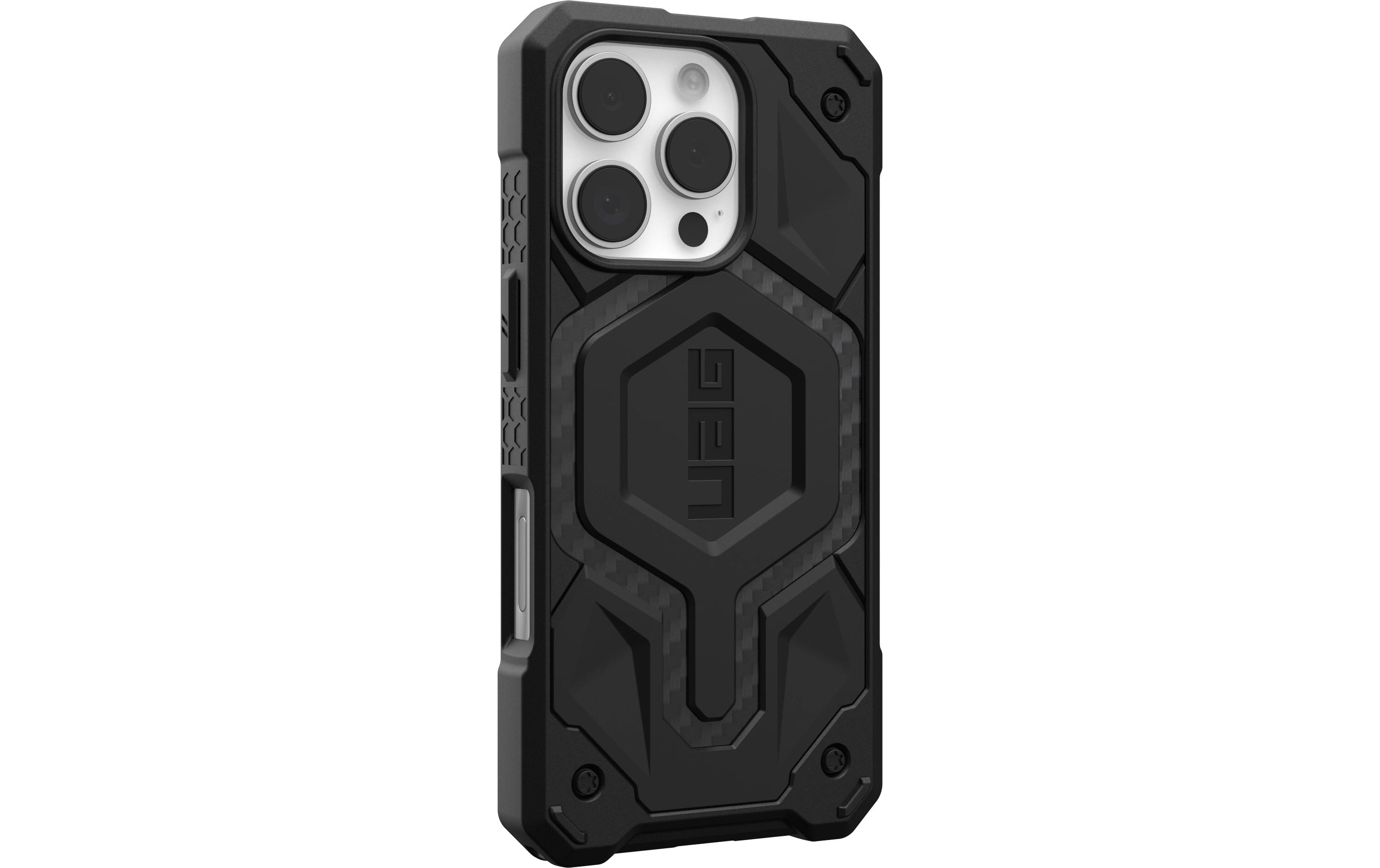 Back Cover Monarch iPhone 16 Pro Carbon FiberSchutzhülle für das Apple iPhone 16 Pro
