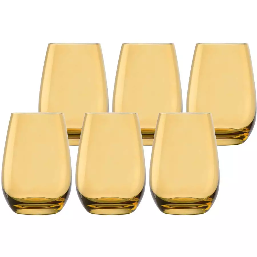 Stölze Lausitz Becher Elements 465 ml 6er Set gelb