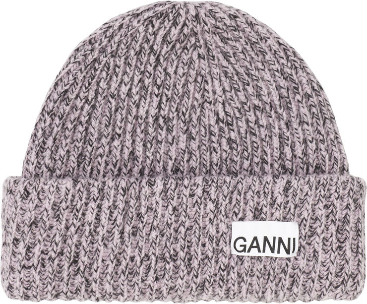 Ganni Uldhue Lilac sachet